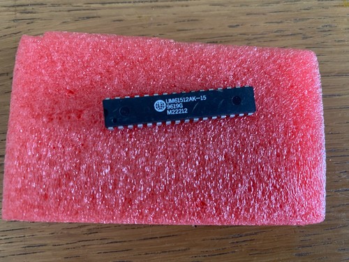 Um61512ak sram pcb remake - sram,