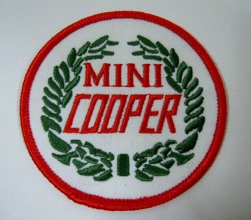 Mini cooper laurel iron - mini, iron-on