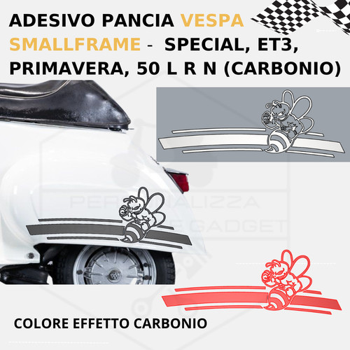 Adesivo personalizzato vespa - personalizzato,