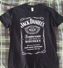 OFFICIAL MAGLIETTE T-SHIRT JACK DANIEL'S Uomo taglia M-L, Donna taglia M