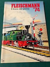Catalogo Trenini e Ferromodellismo Fleischmann 1974,in italiano, Integro