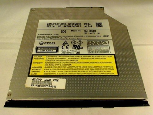 Masterizzatore dvd 831b - dvd, uj-831b