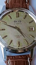 Orologio Vintage OCTO MECHANICAL 25 JEWELS INCABLOC 300 WITH AUTOMATIC CALENDAR,