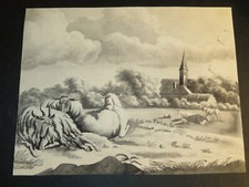 SCUOLA FRANCESE XIX DISEGNO