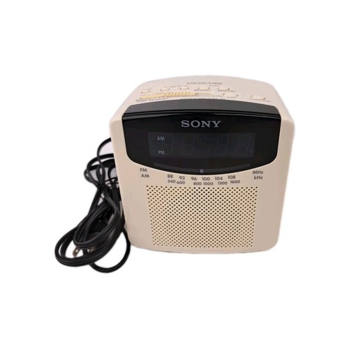 Sony digicube sveglia - fm,