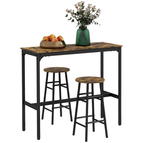 Homcom set tavolo - alto, 2
