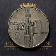 BUONO DA 2 LIRE - FASCIO