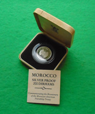 1987 Marocco Argento Proof 200