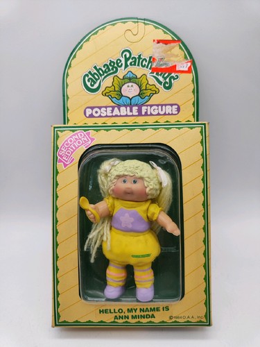 Cabbage patch kids poseable - cabbage,