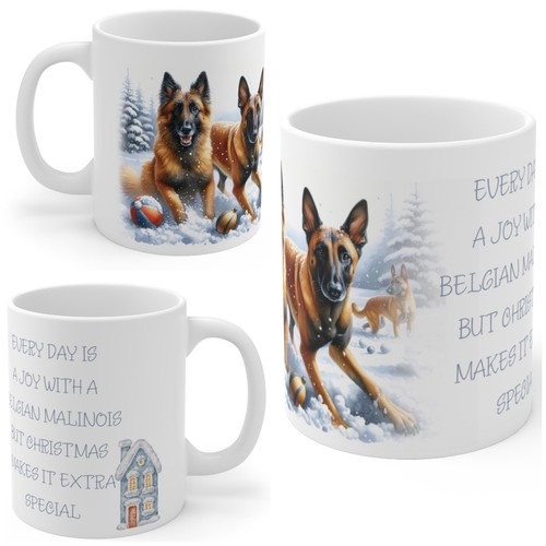 11oz ceramic belgian malinois - 11oz,
