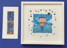 SERIGRAFIA ANDREA AGOSTINI 25x25 APRILE “CON LEGGEREZZA NEI TUOI OCCHI” + STAMPA