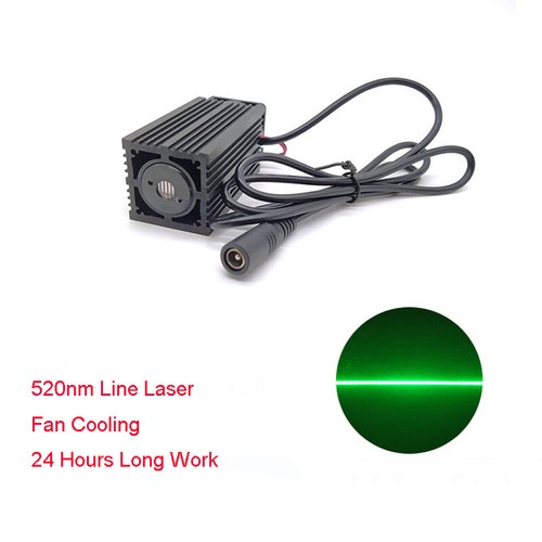Modulo laser linea verde alta