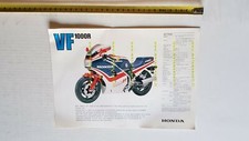 Honda VF 1000 R 1985 depliant ITALIANO moto originale brochure