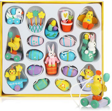 ® Set Di 18 Figure in Legno