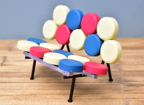Sedia marshmallow colorata - sedia,