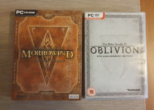The old scrolls iii iv - scrolls, e
