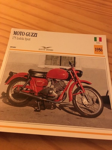Moto guzzi 175 - lodola, sport