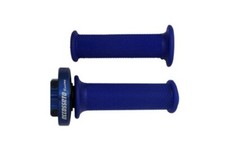 MY001B-GR001B - Comando Gas Rapido Accossato, Senza Cavi, Con Manopole GR001 Blu