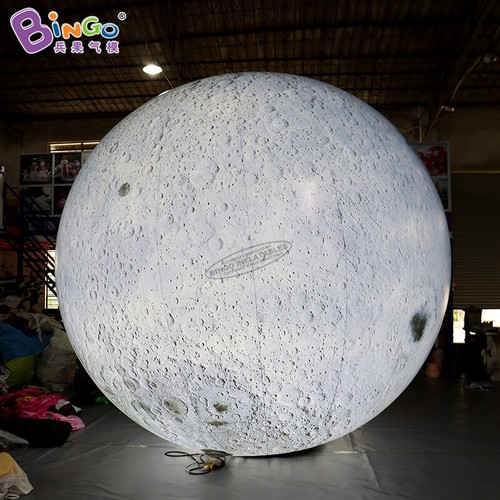 Luna gonfiabile con luci - luna,
