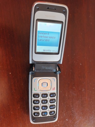 Nokia 6125 grigio funzionante - nokia,