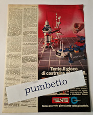 Advertising Italian Pubblicità Werbung : TENTE Mondadori Giochi ( 1983 )