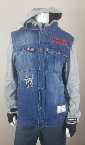 Technine denim gilet giacca - technine,