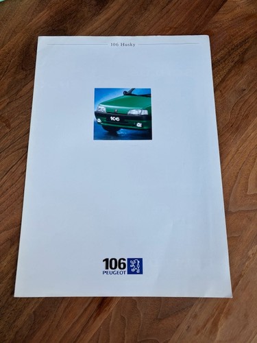 Peugeot 106 husky - peugeot, depliant