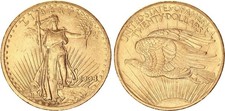 USA 20 DOLLARI Oro 1908 St