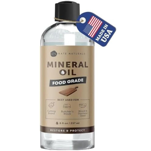 Olio minerale per tagliere