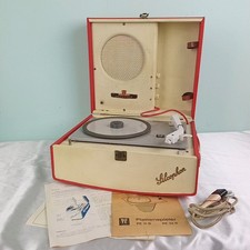 Fonovaligia Silcophon EXPANDER epoca 1962 Piatto Perpetuum Ebner Uso Manutenzion