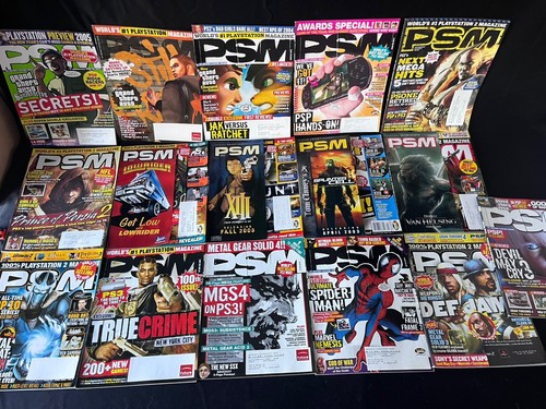 Psm playstation magazine lot - playstation,