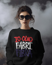 Felpa paricollo unisex - , con