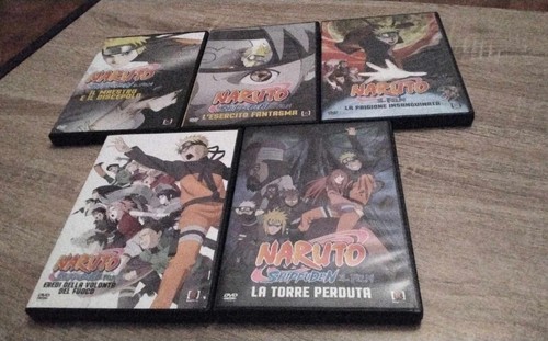 Lotto dvd naruto film - dvd,
