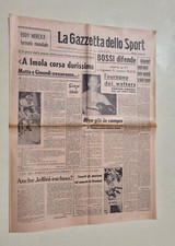 GAZZETTA DELLO SPORT 14 AGOSTO 1968 EDDY MERCKX - GIGI RIVA - CLARK GRABNER