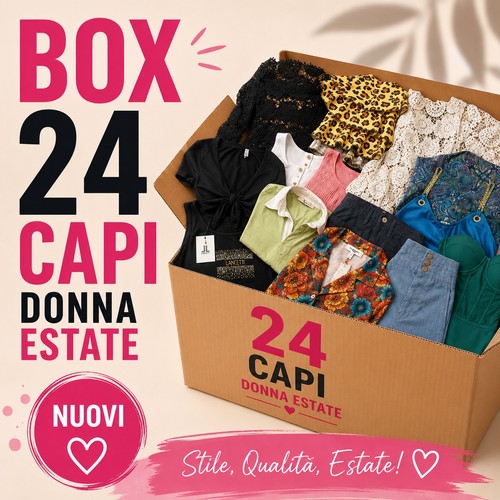 Box lotto capi - box, donna