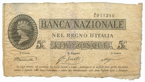 Lire banca nazionale nel - 5,