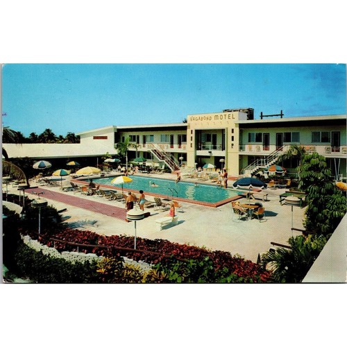 Cartolina vagabond motel miami - vagabond,
