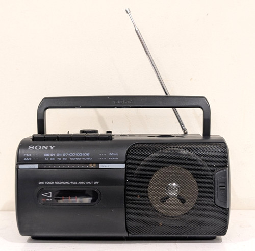 Sony cfm radio cassette - sony, cfm-10