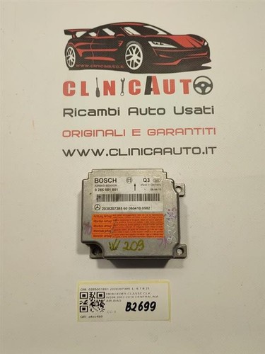 Centralina airbag per - centralina,