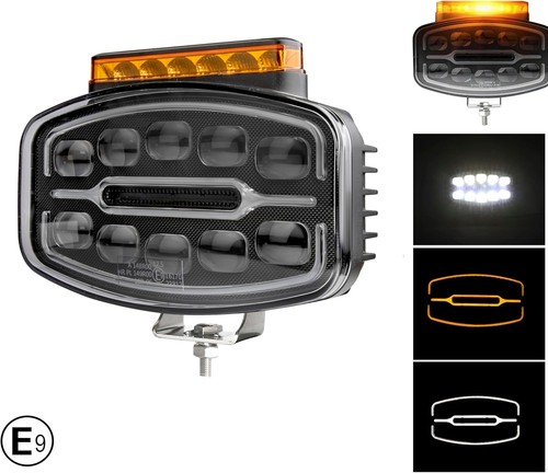 Faro lavoro led 24v 55w - 12-24v,