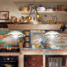 Lampadario Bilanciere Rustico