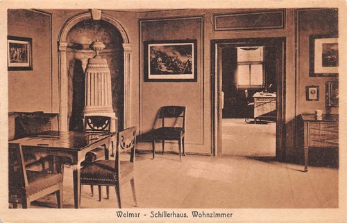 Weimar schillerhaus soggiorno - weimar,