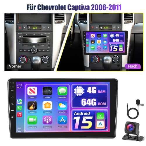 Autoradio 64gb android 15 - 4+64gb,