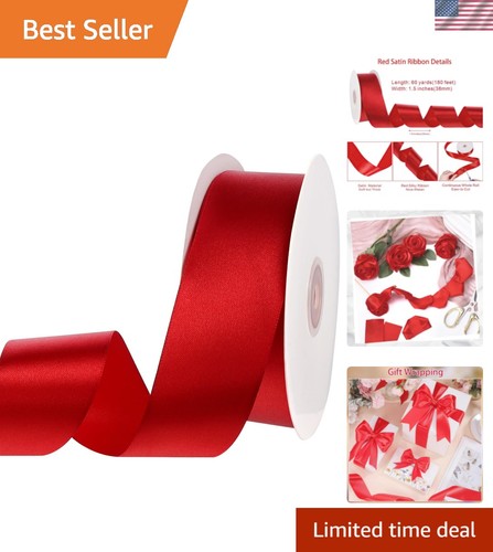 Nastro raso rosso - nastro,