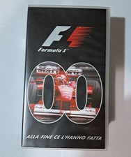 F1 00 ALLA FINE CE L'HANNO FATTA 2 VHS ORIGINALI LOGOS TV FORMULA 1