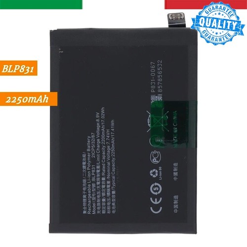 Batteria litio ricambio blp831 - litio,