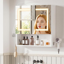 Specchio Bagno Contenitore Con