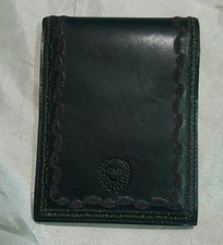 GIAN MARCO VENTURI portafogli uomo wallet man pelle leather col marrone brown