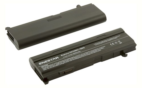 Batteria 6600 mah per toshiba - mah,