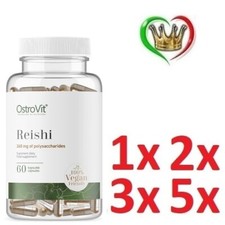 Reishi Estratto 40% Ganoderma Lucidum - 60 Capsule 600 mg - Integratore Difese
